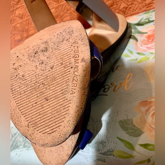 💎BCBGMAXAZRIA by Vero cucio High-heel shoes leather excellent condition.💎#BCG - Picture 4 of 17
